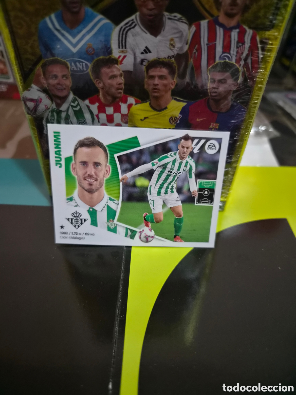Cromos de f&uacute;tbol: N&deg;18Bis Betis Juanmi Liga Este 24/25