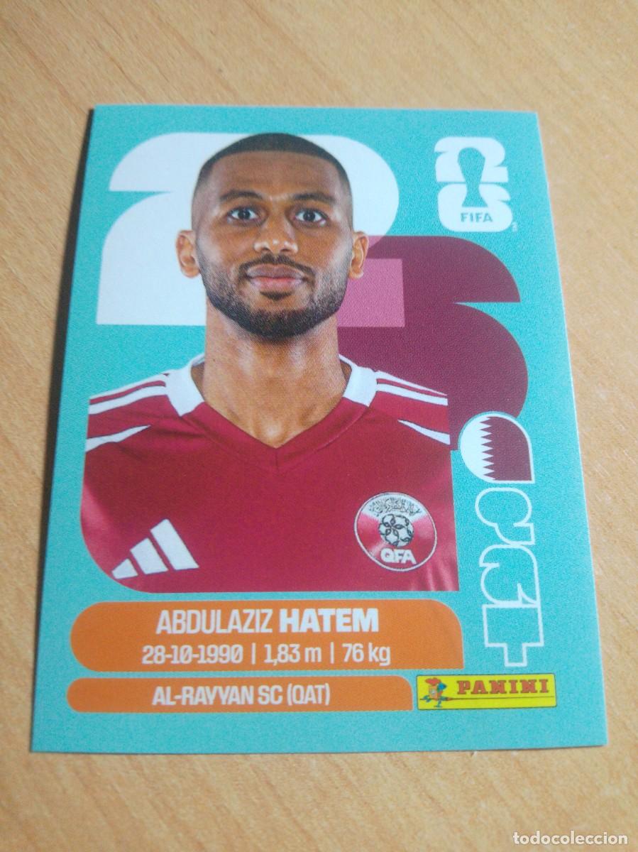 Cromos de f&uacute;tbol: HATEM QATAR QAT 15 MUNDIAL FIFA WORLD CUP 2026 26 PANINI STICKERS NUEVO