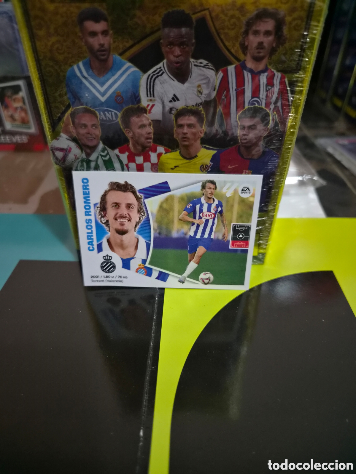 Fu&szlig;ball-Sticker: N&deg;10Bis Espanyol Carlos Romero Liga Este 24/25