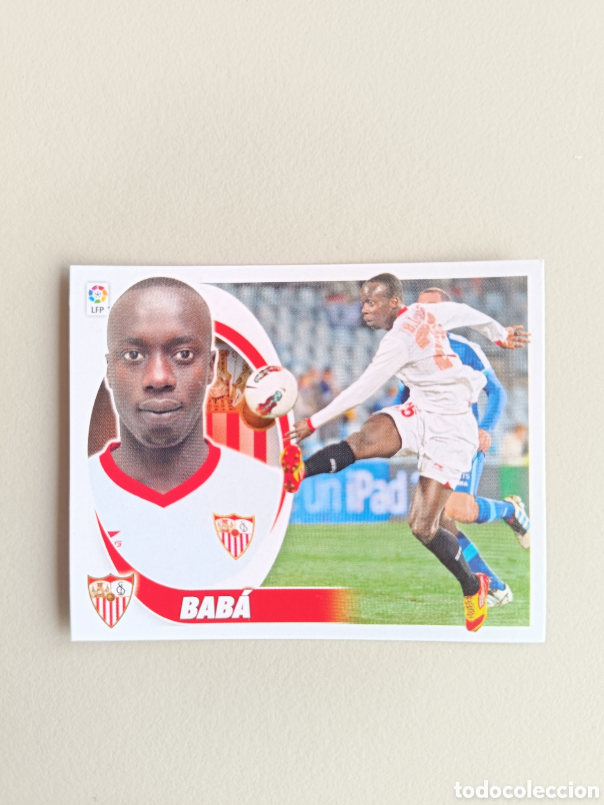 Cromos de f&uacute;tbol: Cromo Liga Este 2012-2013 12-13 bab&aacute; Sevilla n&deg; 16 A