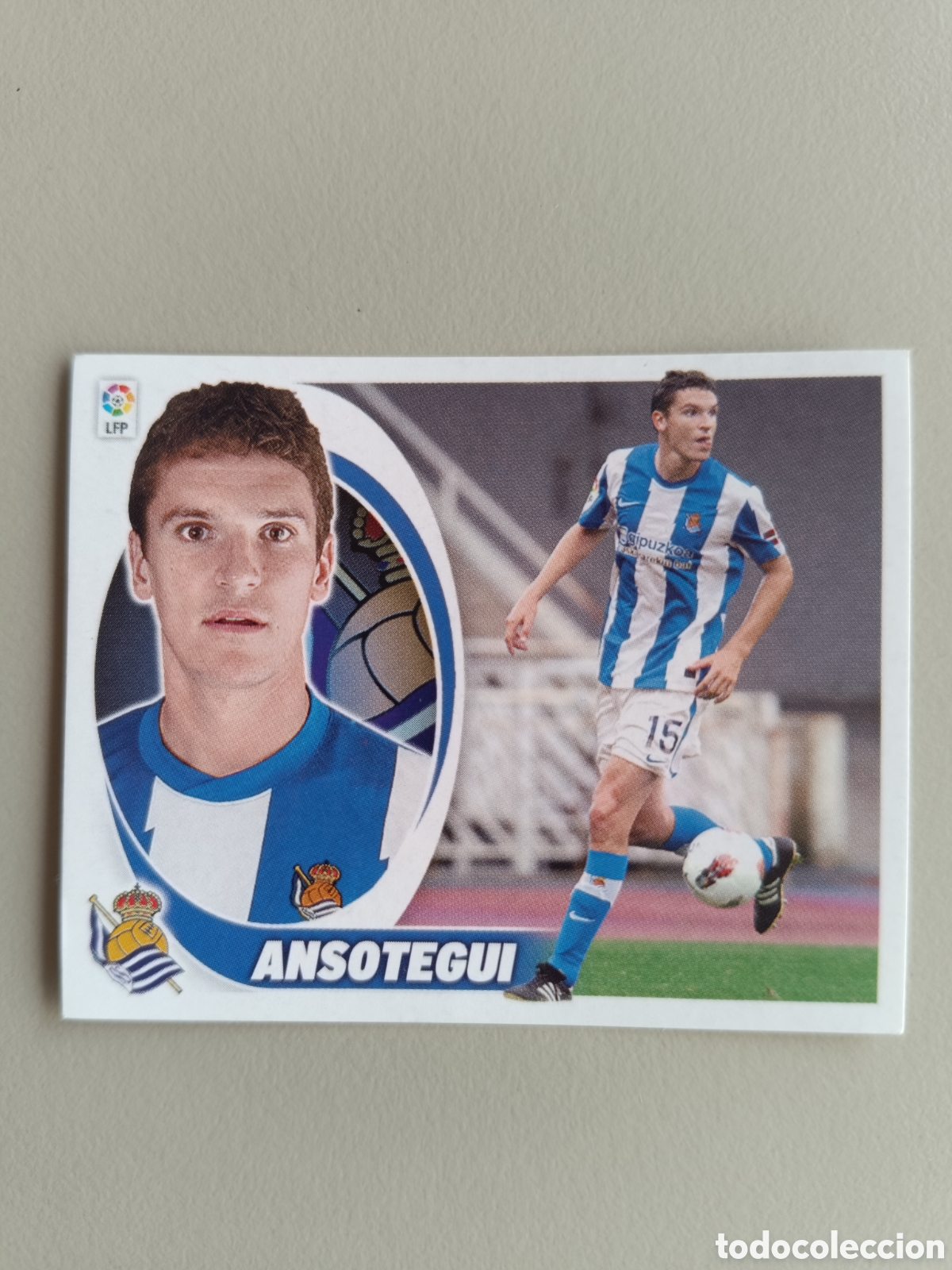 Fu&szlig;ball-Sticker: Cromo Liga Este 2012-2013 12-13 Ansotegui Real Sociedad n&deg; 4 B