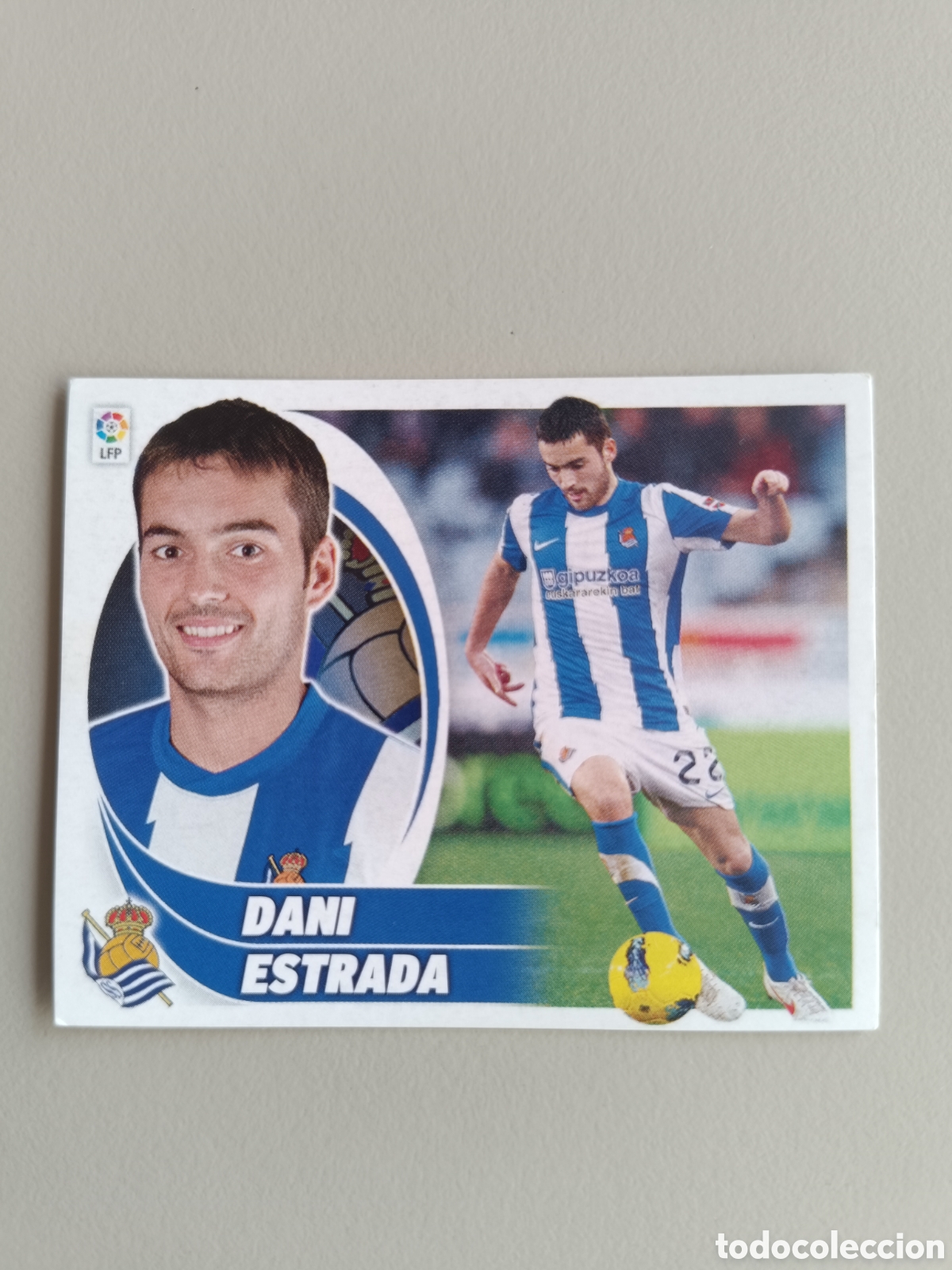 Cromos de f&uacute;tbol: Cromo Liga Este 2012-2013 12-13 Dani Estrada Real Sociedad n&deg; 3