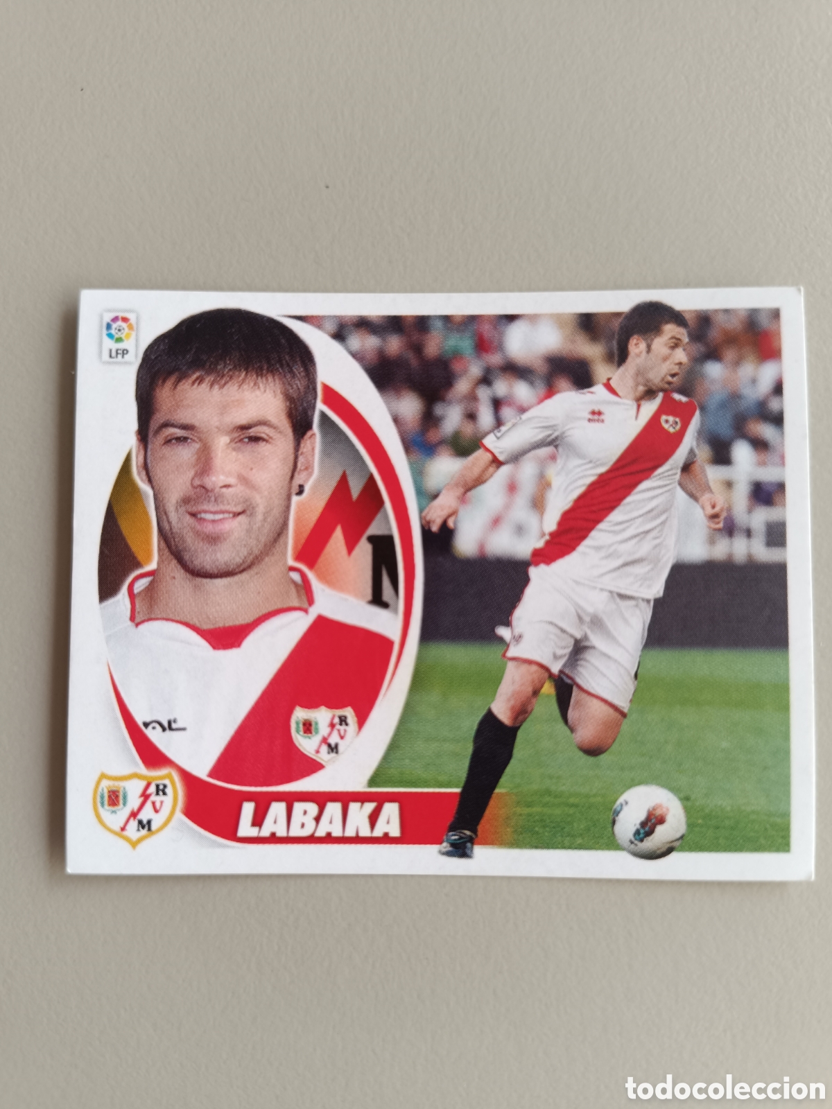 Fu&szlig;ball-Sticker: Cromo Liga Este 2012-2013 12-13 Labaka Rayo Vallecano n&deg; 5