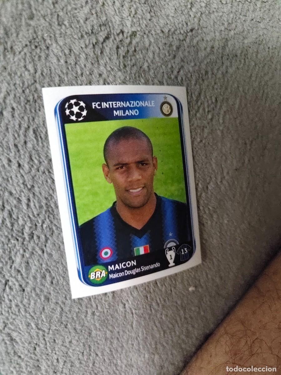 Cromos de f&uacute;tbol: 12 CHAMPIONS LEAGUE 10 11 PANINI MAICON INTER INTERNAZIONALE MILANO 2010 2011 UCL AAS