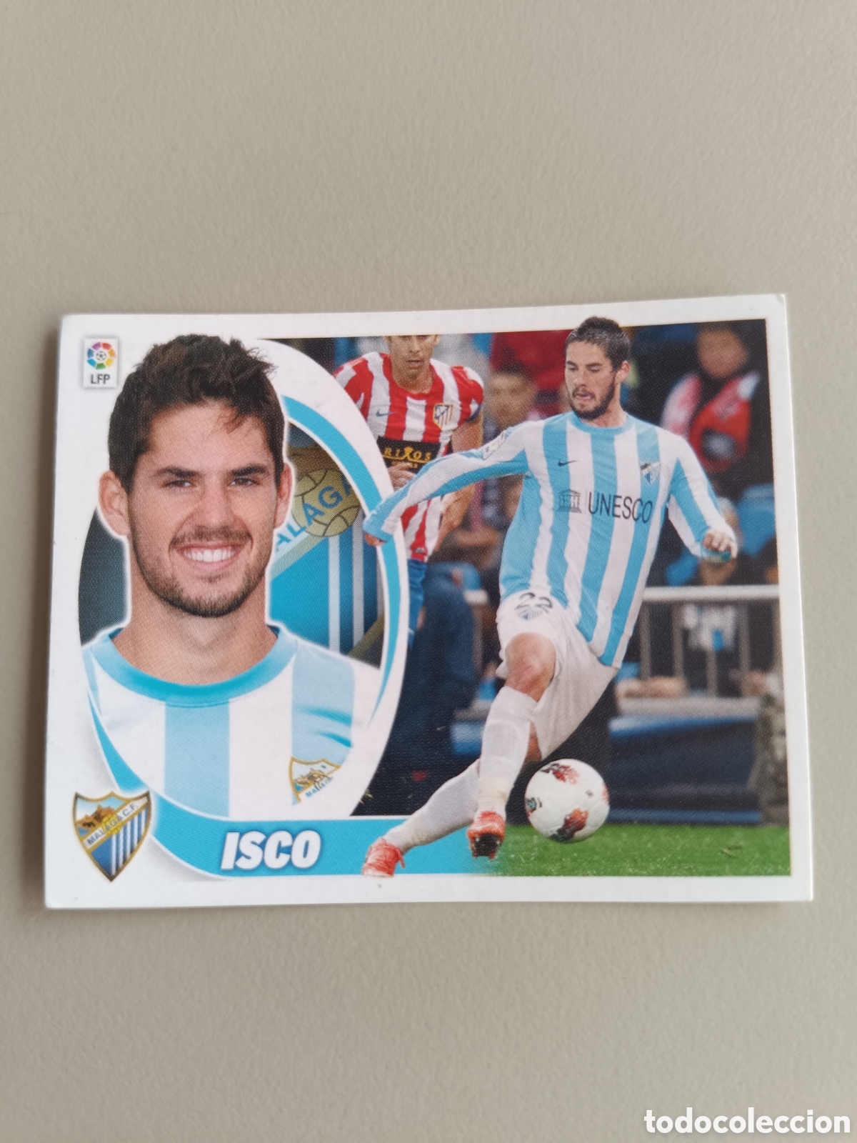 Cromos de f&uacute;tbol: Cromo Liga Este 2012-2013 12-13 Isco M&aacute;laga n&deg; 14