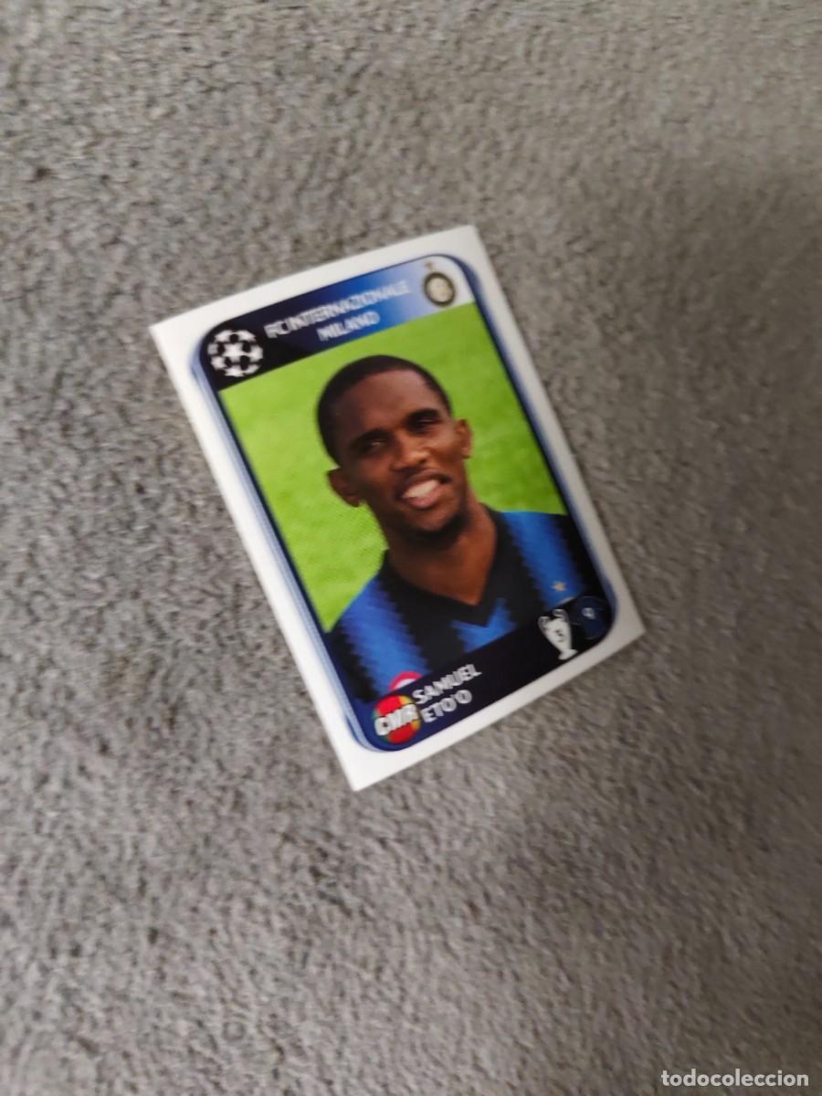 Cromos de f&uacute;tbol: 20 CHAMPIONS LEAGUE 10 11 PANINI SAMUEL ETO'O INTER INTERNAZIONALE MILANO 2010 2011 UCL AAS