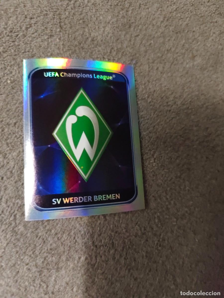 Cromos de f&uacute;tbol: 22 CHAMPIONS LEAGUE 10 11 PANINI LOGO ESCUDO SV WERDER BREMEN 2010 2011 UCL AAS