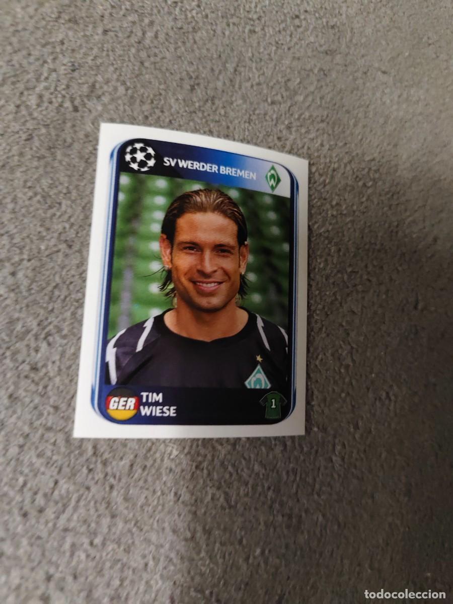 Cromos de f&uacute;tbol: 23 CHAMPIONS LEAGUE 10 11 PANINI TIM WIESE SV WERDER BREMEN 2010 2011 UCL AAS