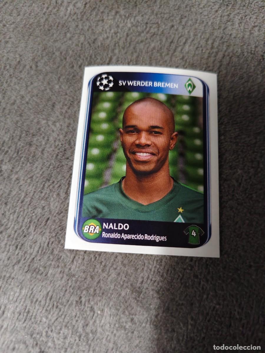Cromos de f&uacute;tbol: 25 CHAMPIONS LEAGUE 10 11 PANINI NALDO SV WERDER BREMEN 2010 2011 UCL AAS