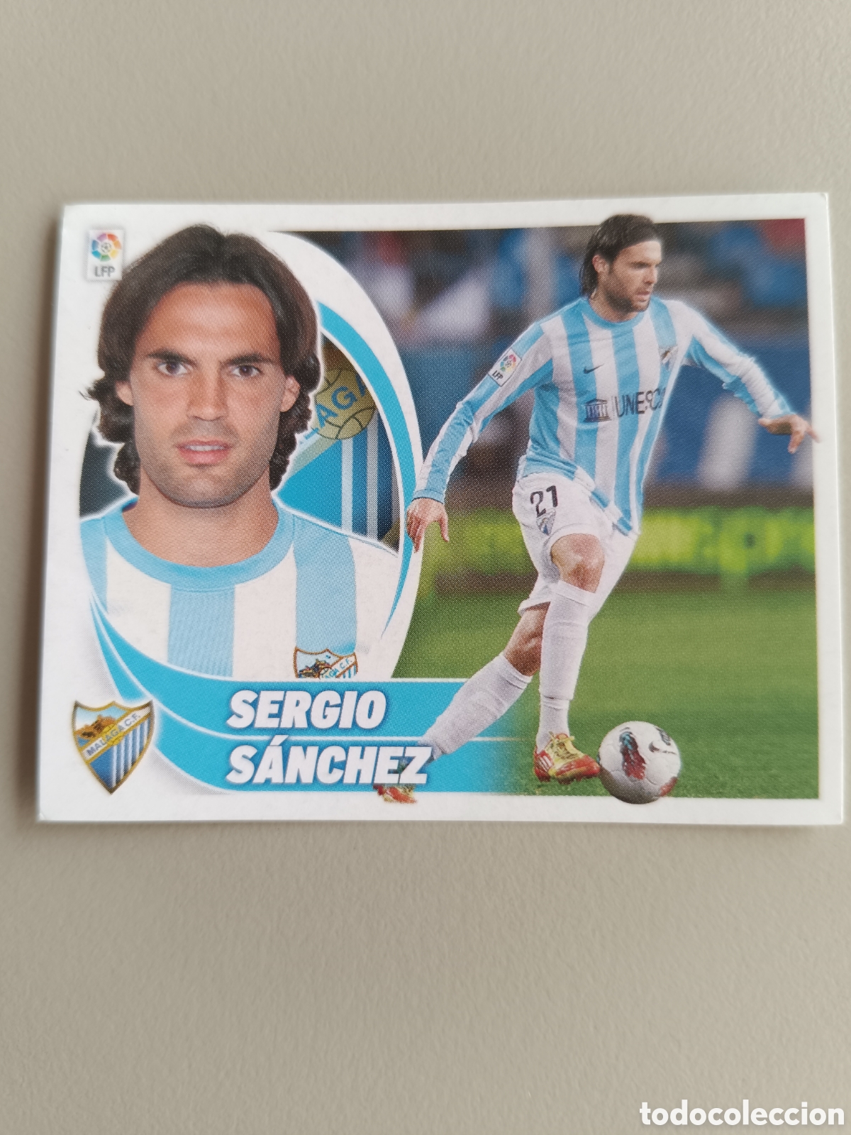 Cromos de f&uacute;tbol: Cromo Liga Este 2012-2013 12-13 Sergio S&aacute;nchez M&aacute;laga n&deg; 3 A