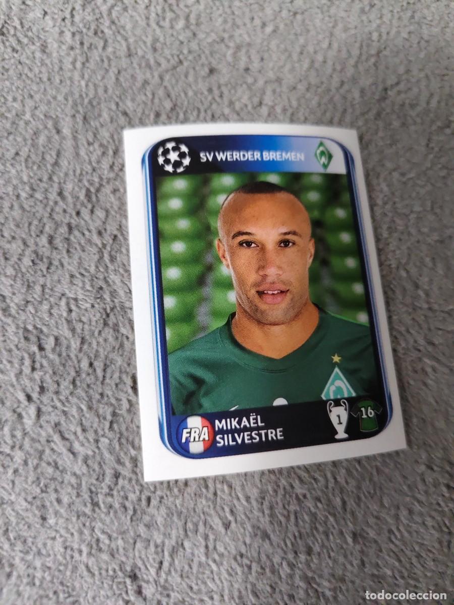 Cromos de f&uacute;tbol: 28 CHAMPIONS LEAGUE 10 11 PANINI MIKA&Euml;L SILVESTRE SV WERDER BREMEN 2010 2011 UCL AAS