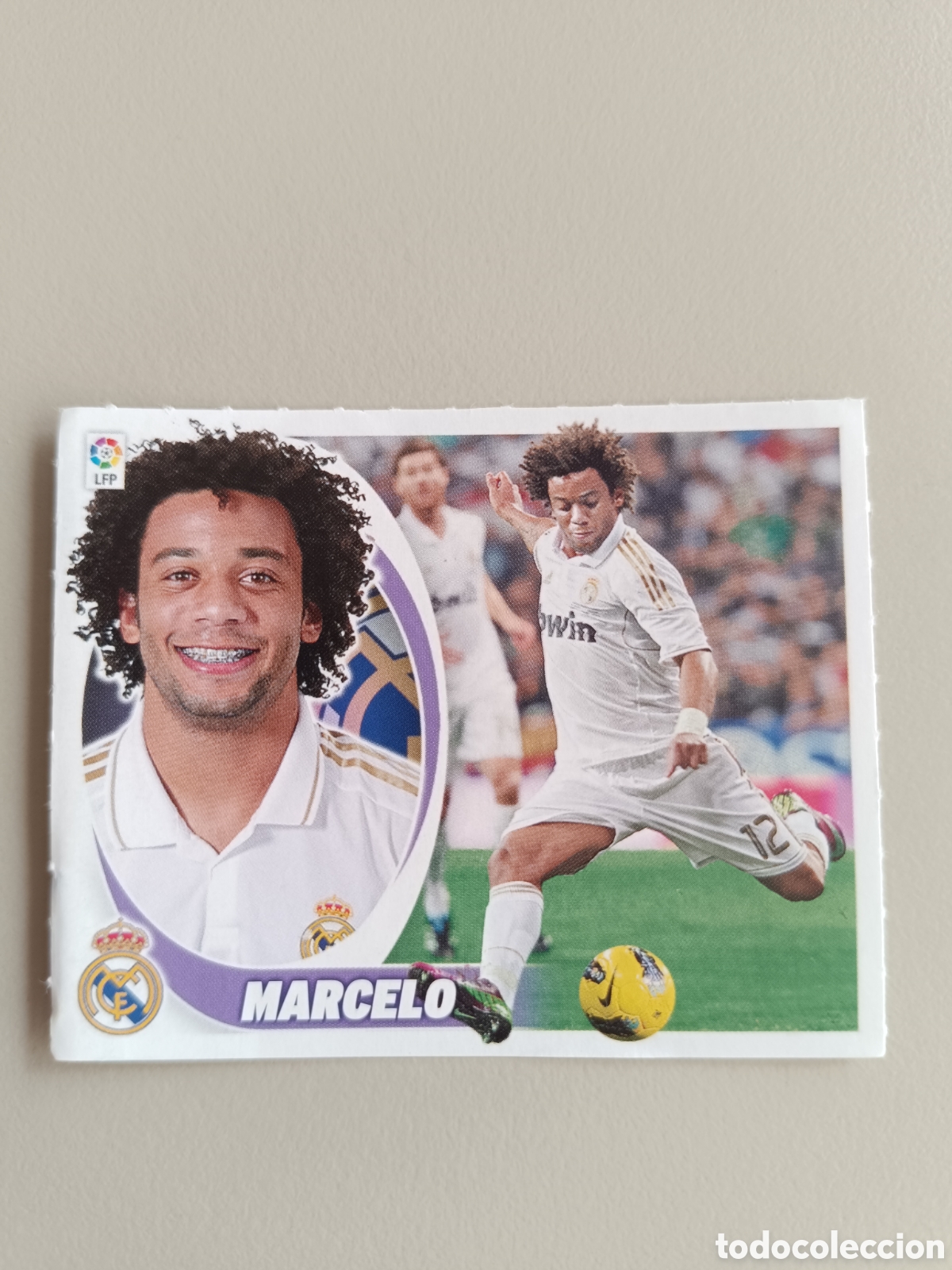Cromos de f&uacute;tbol: Cromo Liga Este 2012-2013 12-13 Marcelo Real Madrid n&deg; 7