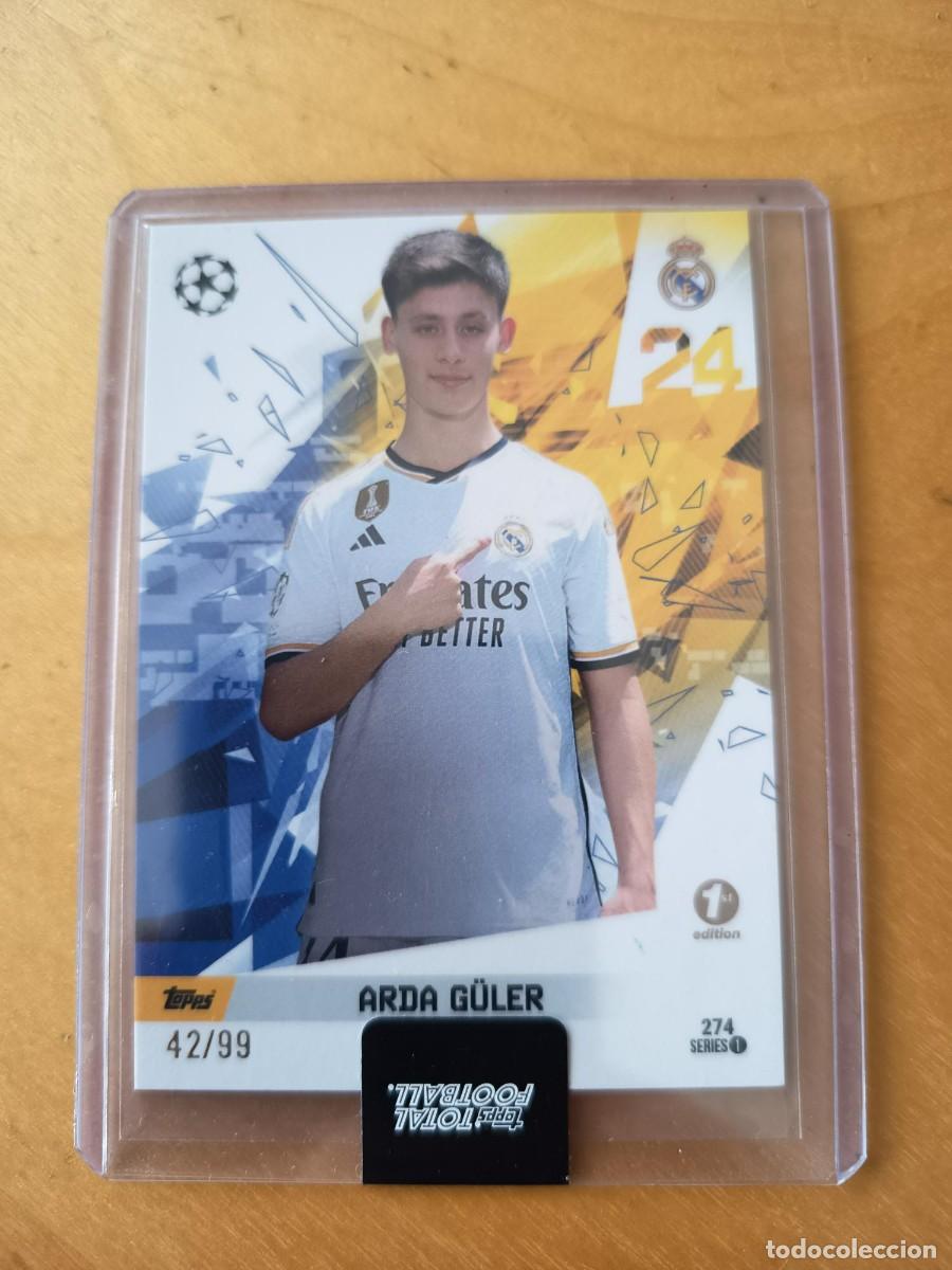 Cromos de f&uacute;tbol: GULER (REAL MADRID) /99 SELLADA TOPPS TOTAL FOOTBALL 2023-24
