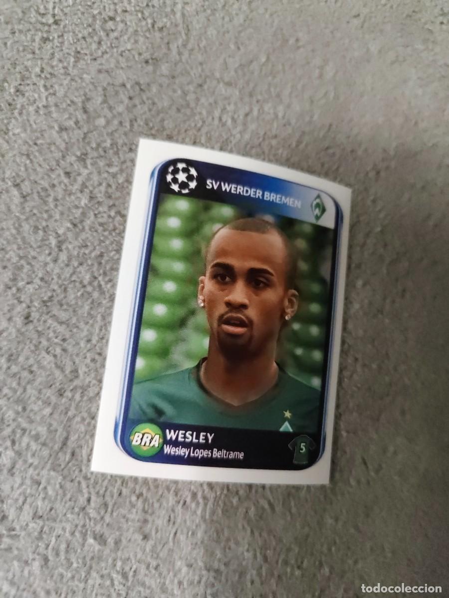 Fu&szlig;ball-Sticker: 33 CHAMPIONS LEAGUE 10 11 PANINI WESLEY SV WERDER BREMEN 2010 2011 UCL AAS