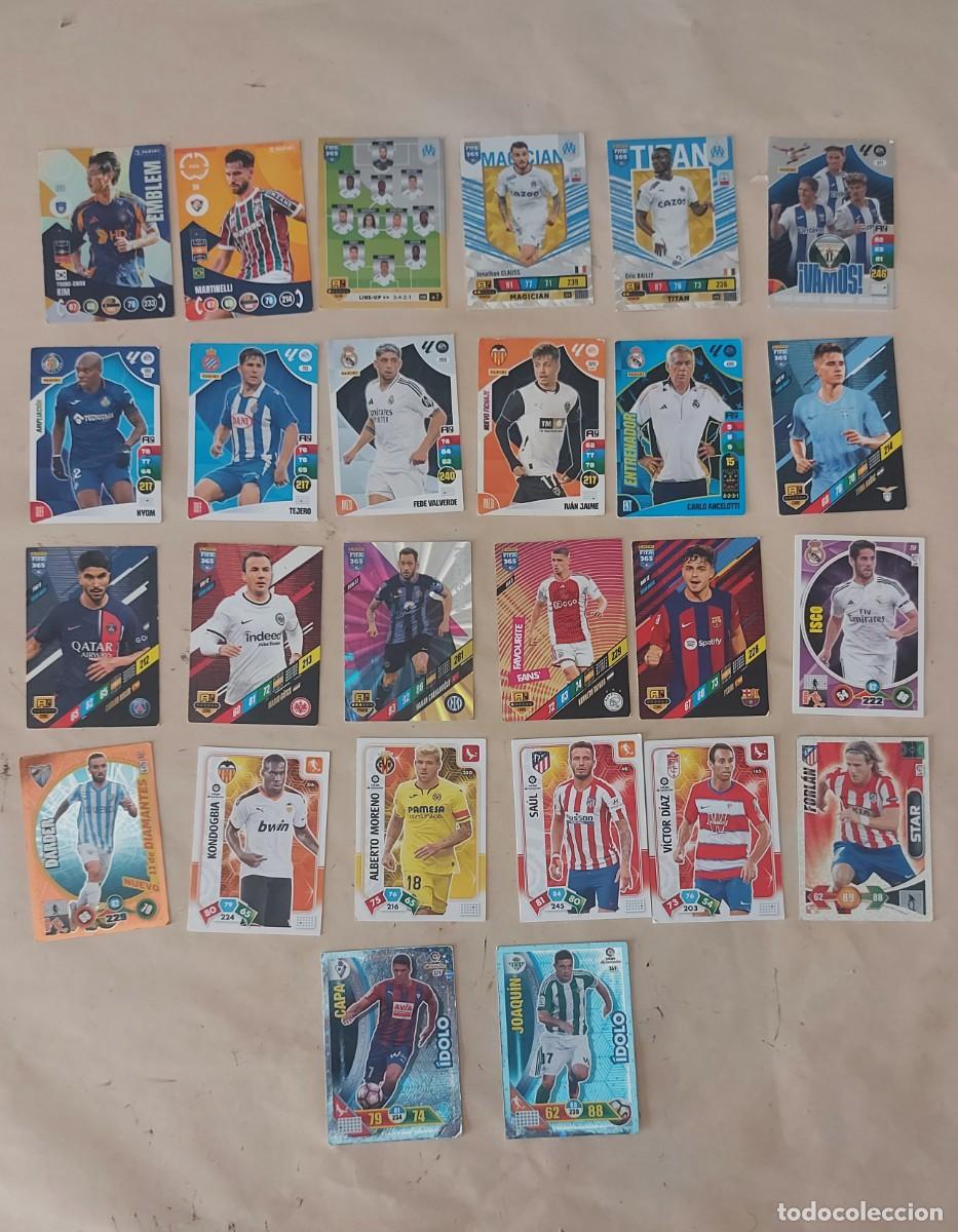 Fu&szlig;ball-Sticker: Lote 65 cromos futbol adrenalyn