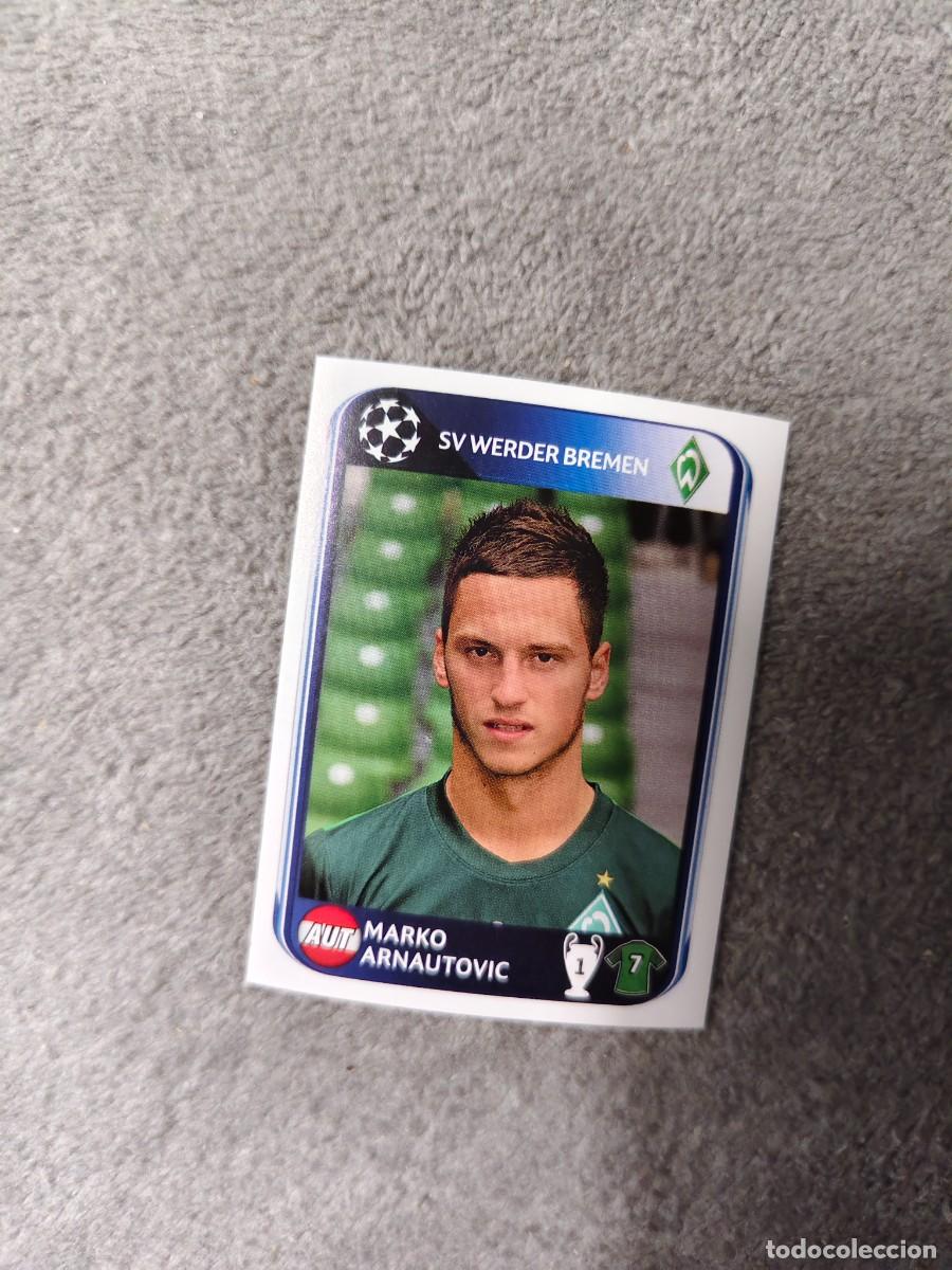 Fu&szlig;ball-Sticker: 36 CHAMPIONS LEAGUE 10 11 PANINI MARKO ARNAUTOVIC SV WERDER BREMEN 2010 2011 UCL AAS