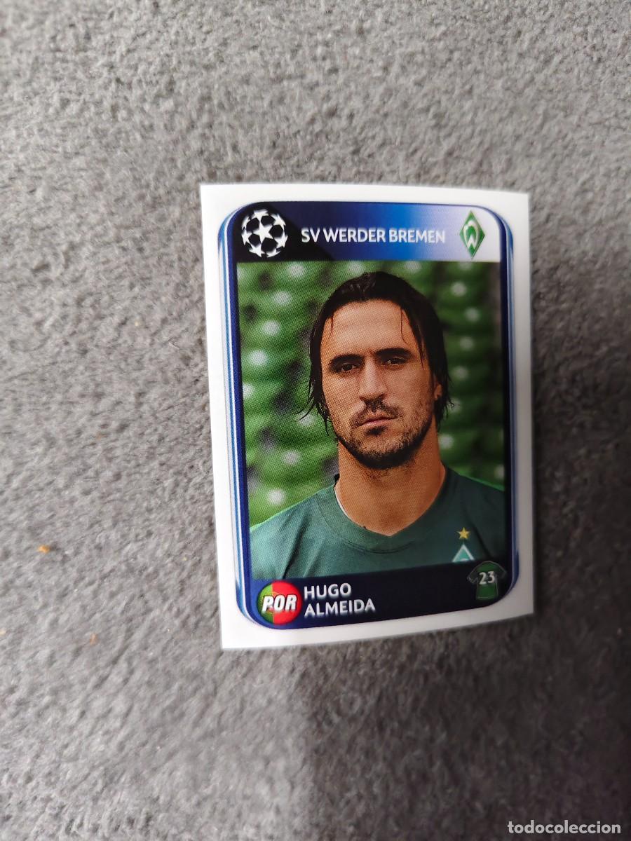 Fu&szlig;ball-Sticker: 37 CHAMPIONS LEAGUE 10 11 PANINI HUGO ALMEIDA SV WERDER BREMEN 2010 2011 UCL AAS