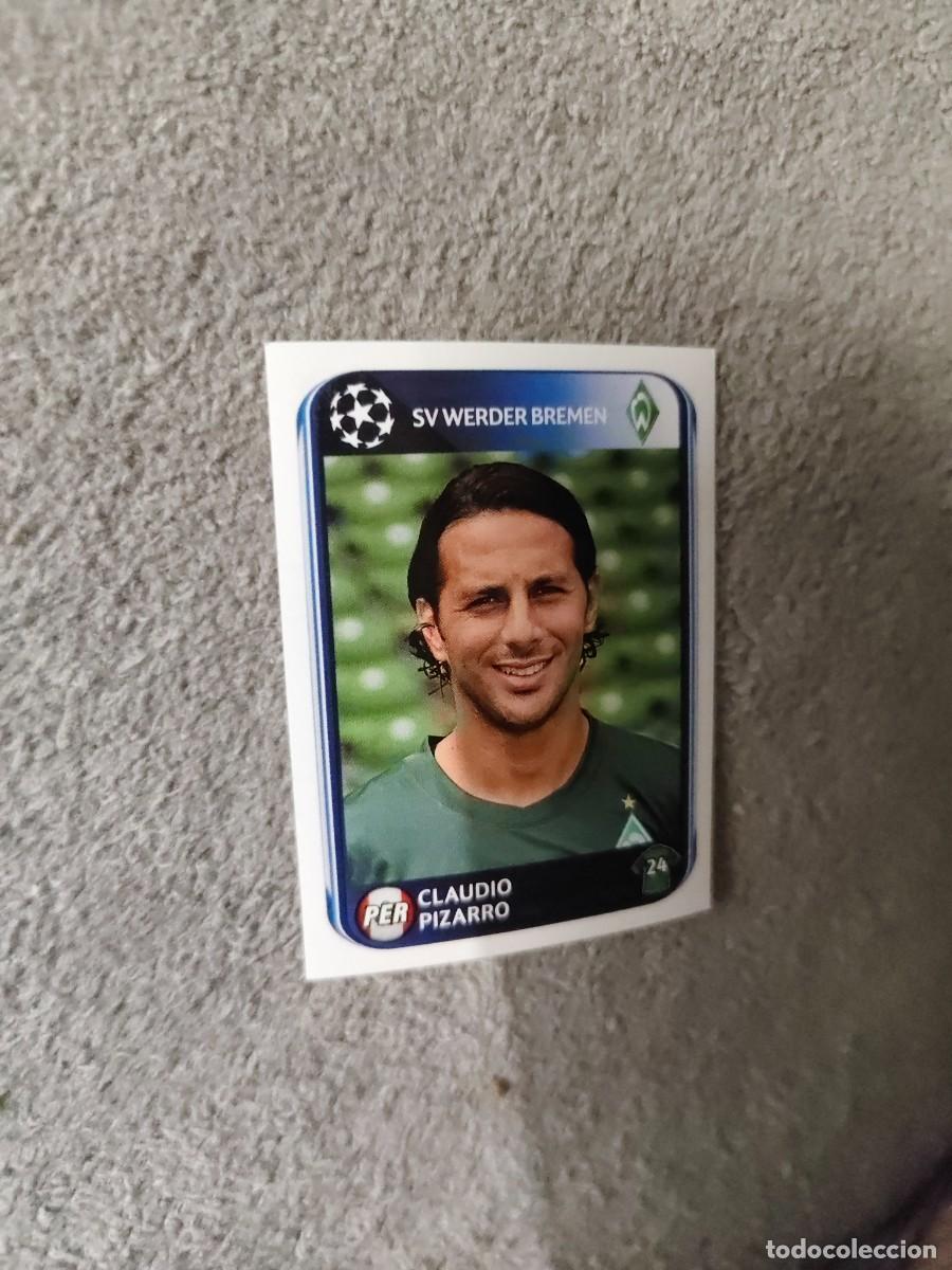 Fu&szlig;ball-Sticker: 38 CHAMPIONS LEAGUE 10 11 PANINI CLAUDIO PIZARRO SV WERDER BREMEN 2010 2011 UCL AAS