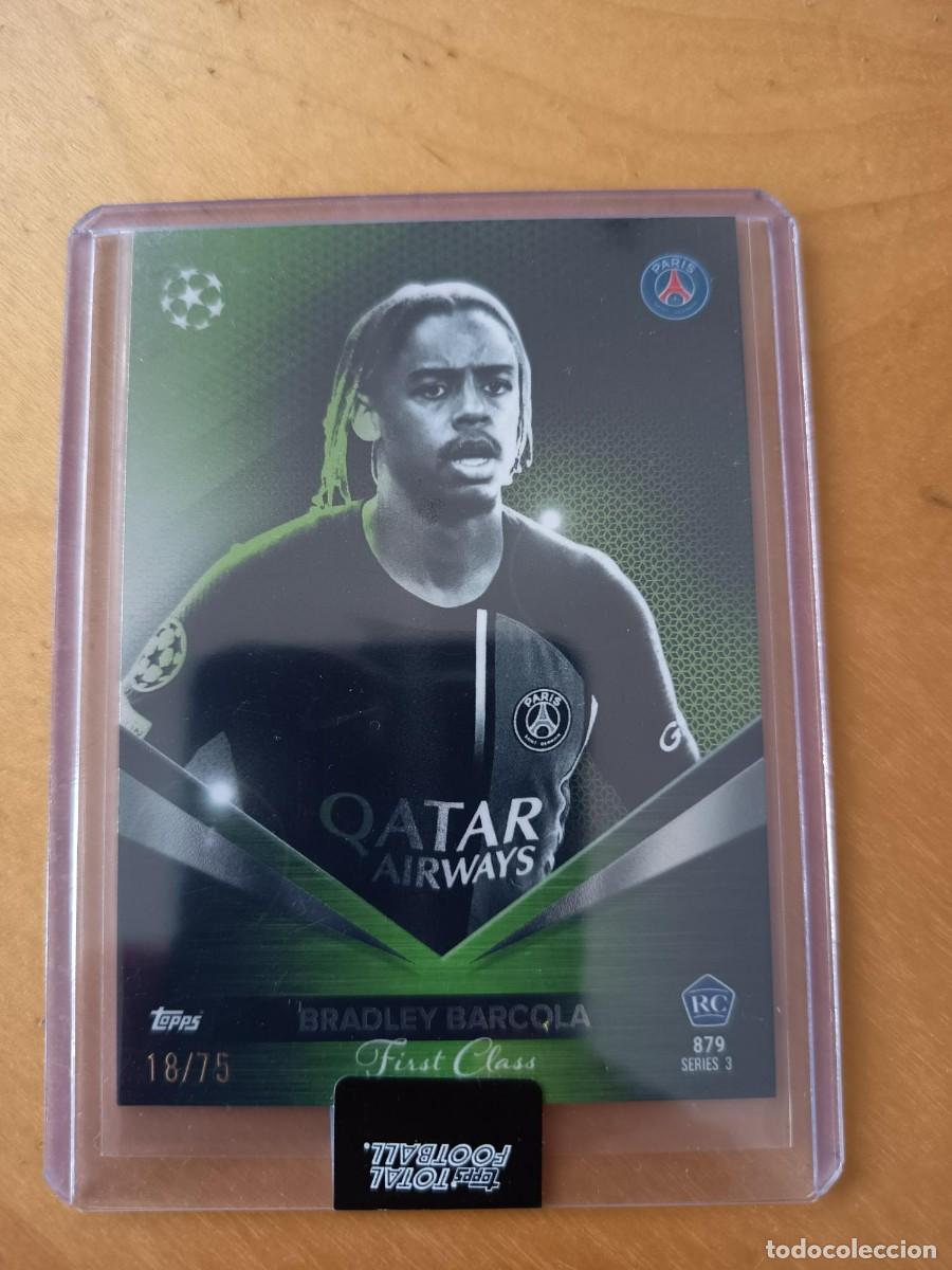 Fu&szlig;ball-Sticker: BARCOLA ROOKIE /75 SELLADA TOPPS TOTAL FOOTBALL 2023-24