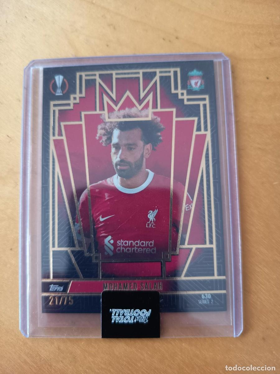 Fu&szlig;ball-Sticker: SALAH (LIVERPOOL) /75 SELLADA TOPPS TOTAL FOOTBALL 2023-24