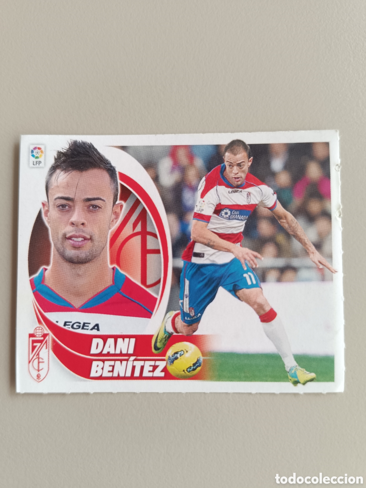 Fu&szlig;ball-Sticker: Cromo Liga Este 2012-2013 12-13 Dani Ben&iacute;tez Granada N&deg; 14