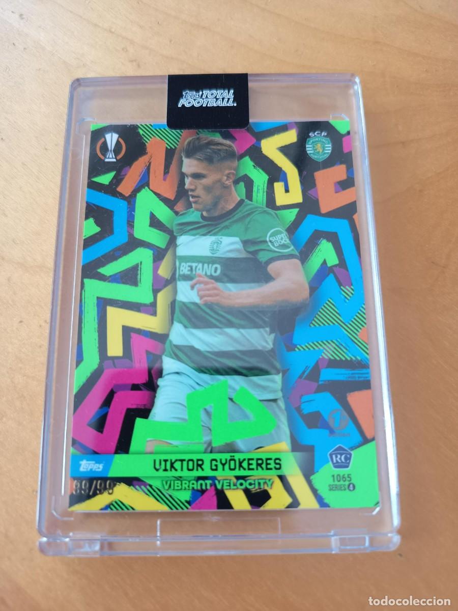 Figurine di Calcio: GYOKERES ROOKIE /99 CAJA MAGNETICA TOPPS TOTAL FOOTBALL 2023-24