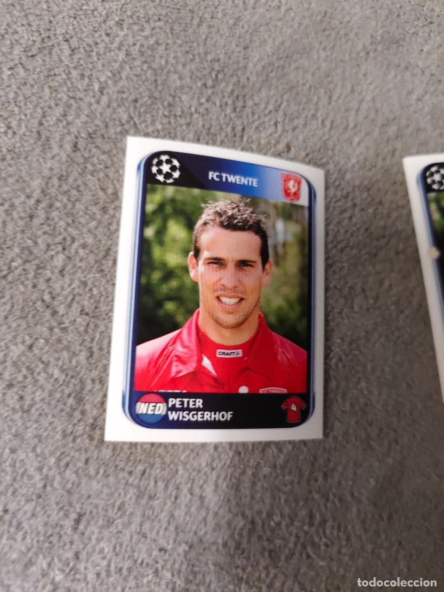 Football Stickers: 58 CHAMPIONS LEAGUE 10 11 PANINI PETER WISGERHOF TWENTE 2010 2011 UCL AAS