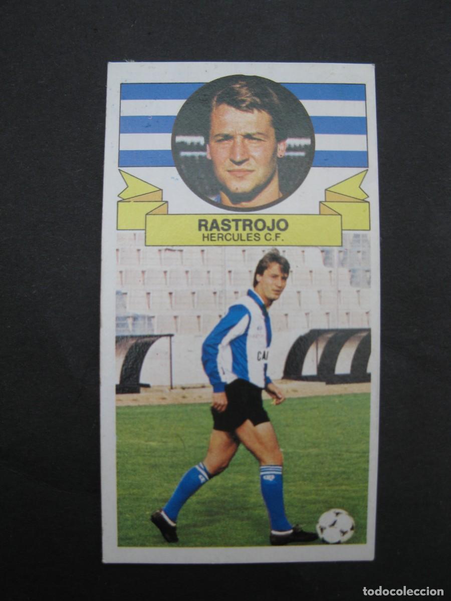 Cromos de f&uacute;tbol: RASTROJO (HERCULES C.F.) - CAMPEONATO DE LIGA 85/86 - EDICIONES ESTE.