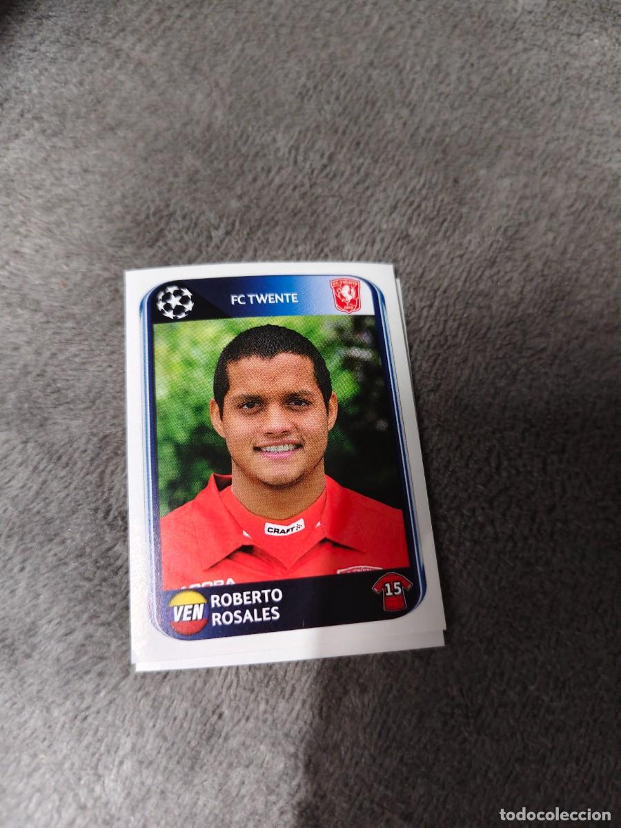 Football Stickers: 63 CHAMPIONS LEAGUE 10 11 PANINI ROBERTO ROSALES TWENTE 2010 2011 UCL AAS