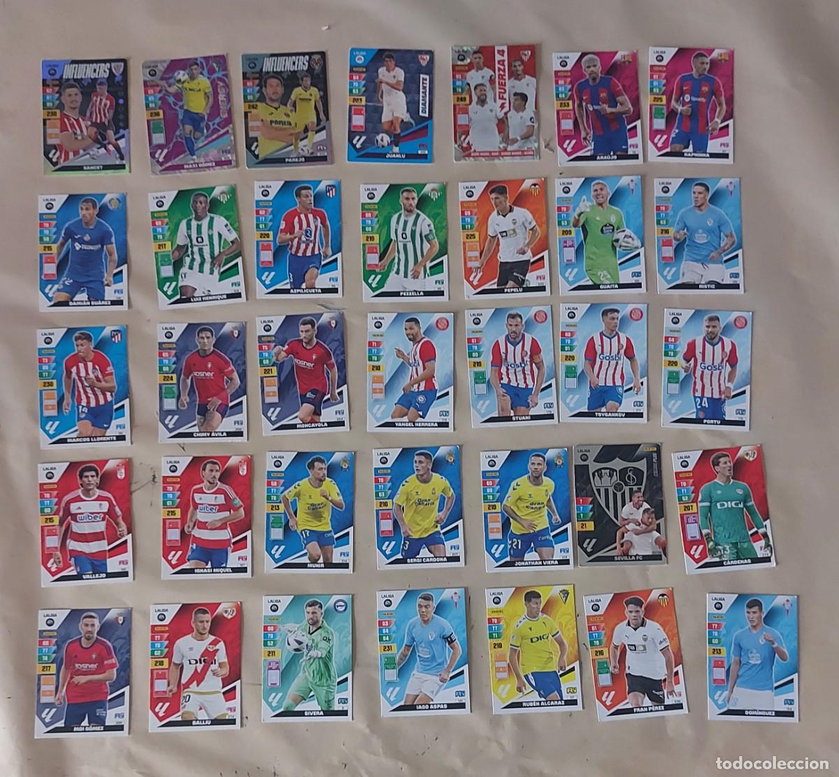 Cartes &agrave; collectionner de Football: Lote 78 cromos futbol adrenalyn