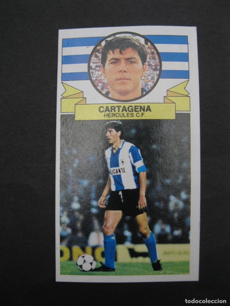 Cromos de f&uacute;tbol: CARTAGENA (HERCULES C.F.) - CAMPEONATO DE LIGA 85/86 - EDICIONES ESTE.