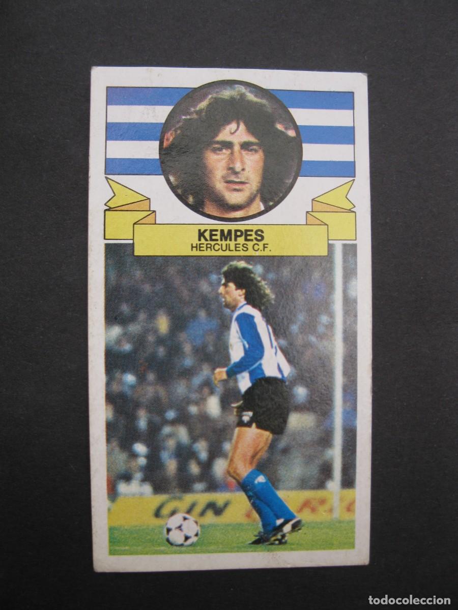 Cromos de f&uacute;tbol: KEMPES (HERCULES C.F.) - CAMPEONATO DE LIGA 85/86 - EDICIONES ESTE.