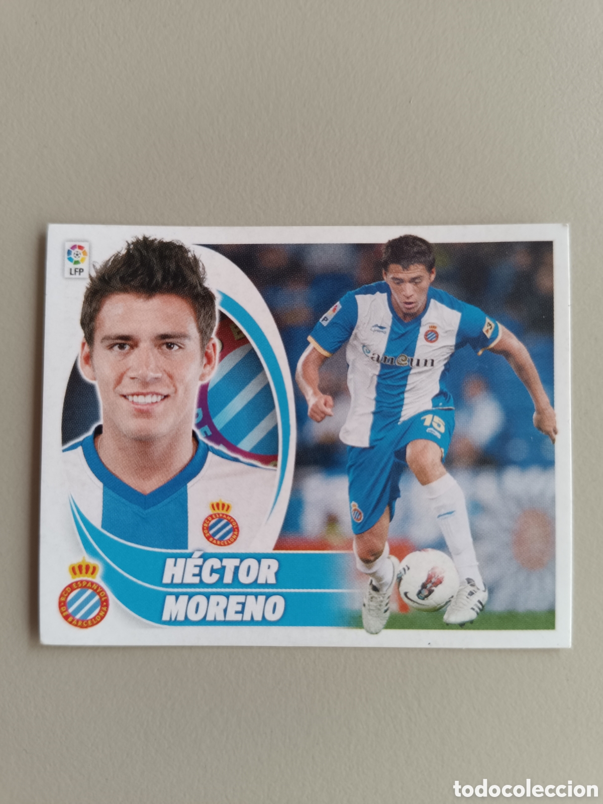 Football Stickers: Cromo Liga Este 2012-2013 12-13 H&eacute;ctor Moreno Espanyol n&deg; 6