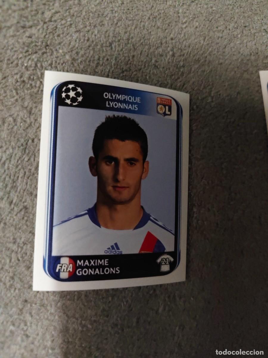 Football Stickers: 79 CHAMPIONS LEAGUE 10 11 PANINI MAXIME GONALONS OLYMPIQUE LYONNAIS LYON 2010 2011 UCL AAS