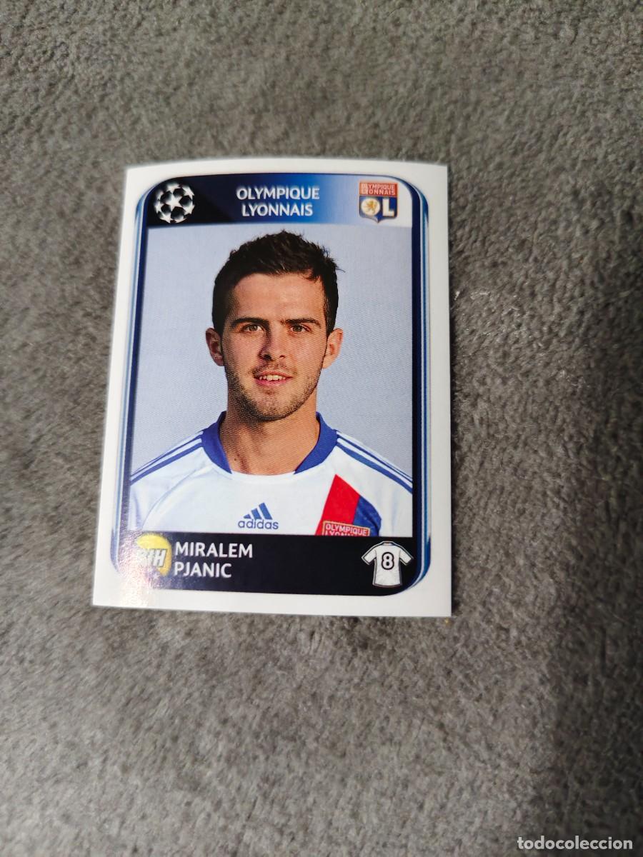 Football Stickers: 84 CHAMPIONS LEAGUE 10 11 PANINI MIRALEM PJANIC OLYMPIQUE LYONNAIS LYON 2010 2011 UCL AAS
