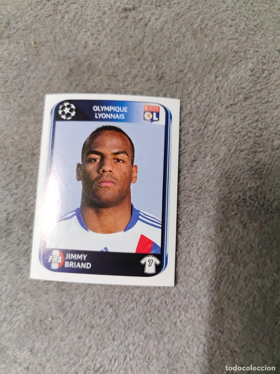 Football Stickers: 87 CHAMPIONS LEAGUE 10 11 PANINI JIMMY BRIAND OLYMPIQUE LYONNAIS LYON 2010 2011 UCL AAS