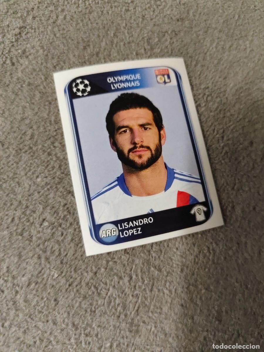 Football Stickers: 89 CHAMPIONS LEAGUE 10 11 PANINI LISANDRO LOPEZ OLYMPIQUE LYONNAIS LYON 2010 2011 UCL AAS