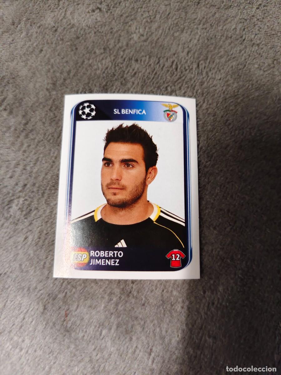 Football Stickers: 91 CHAMPIONS LEAGUE 10 11 PANINI ROBERTO JIMENEZ SL BENFICA 2010 2011 UCL AAS