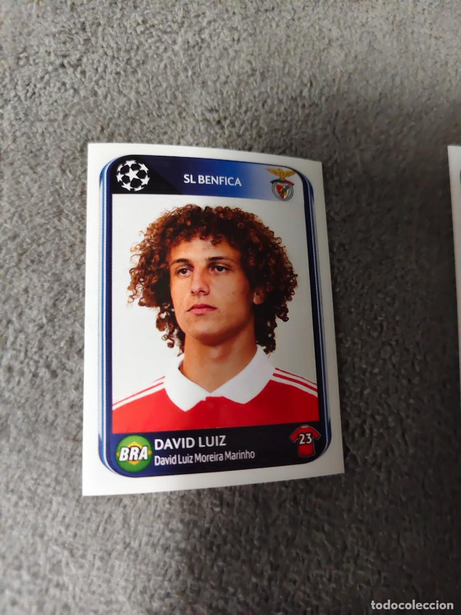Cromos de Futebol: 93 CHAMPIONS LEAGUE 10 11 PANINI DAVID LUIZ SL BENFICA 2010 2011 UCL AAS
