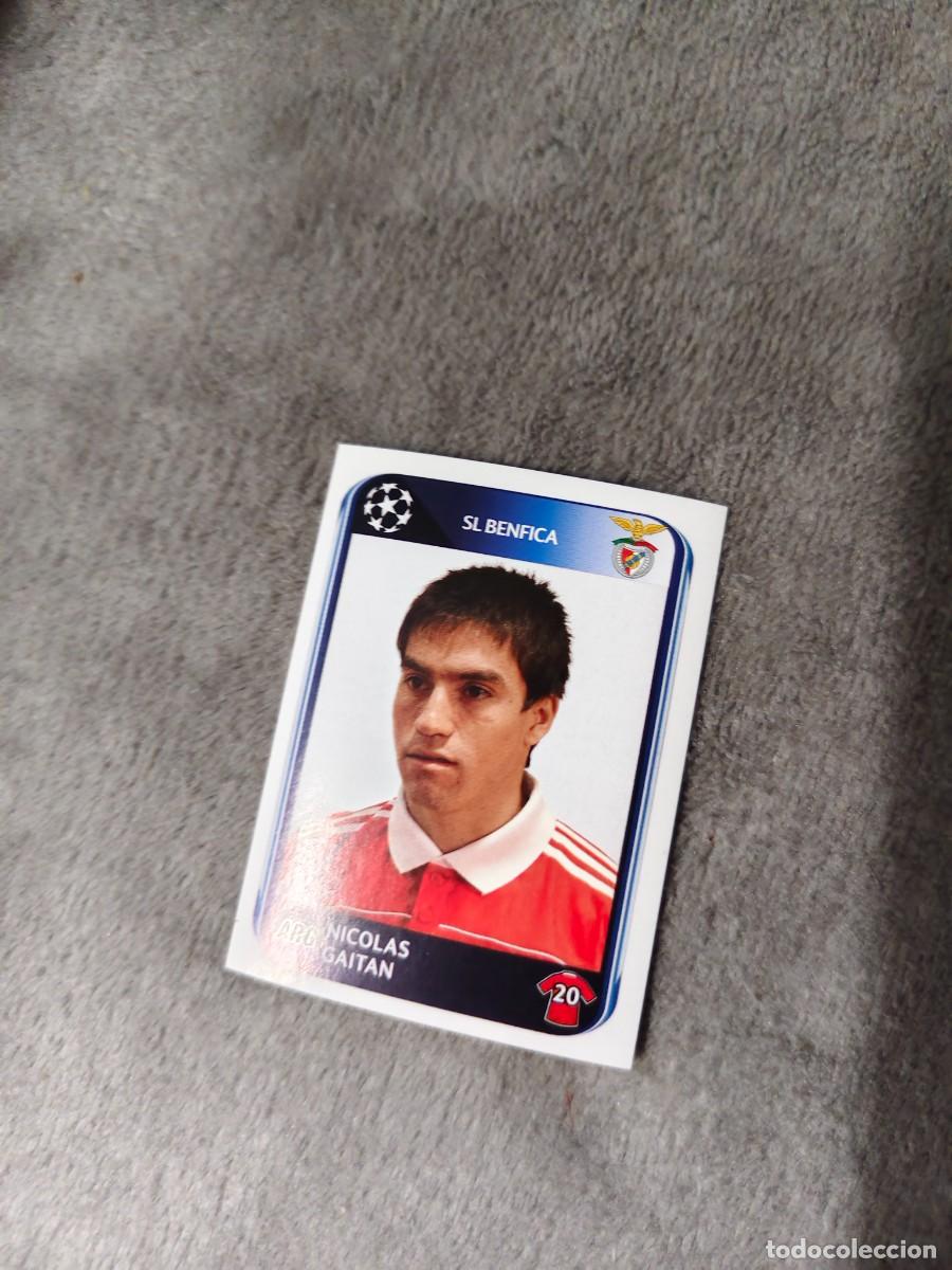 Cromos de Futebol: 101 CHAMPIONS LEAGUE 10 11 PANINI NICOLAS GAITAN SL BENFICA 2010 2011 UCL AAS