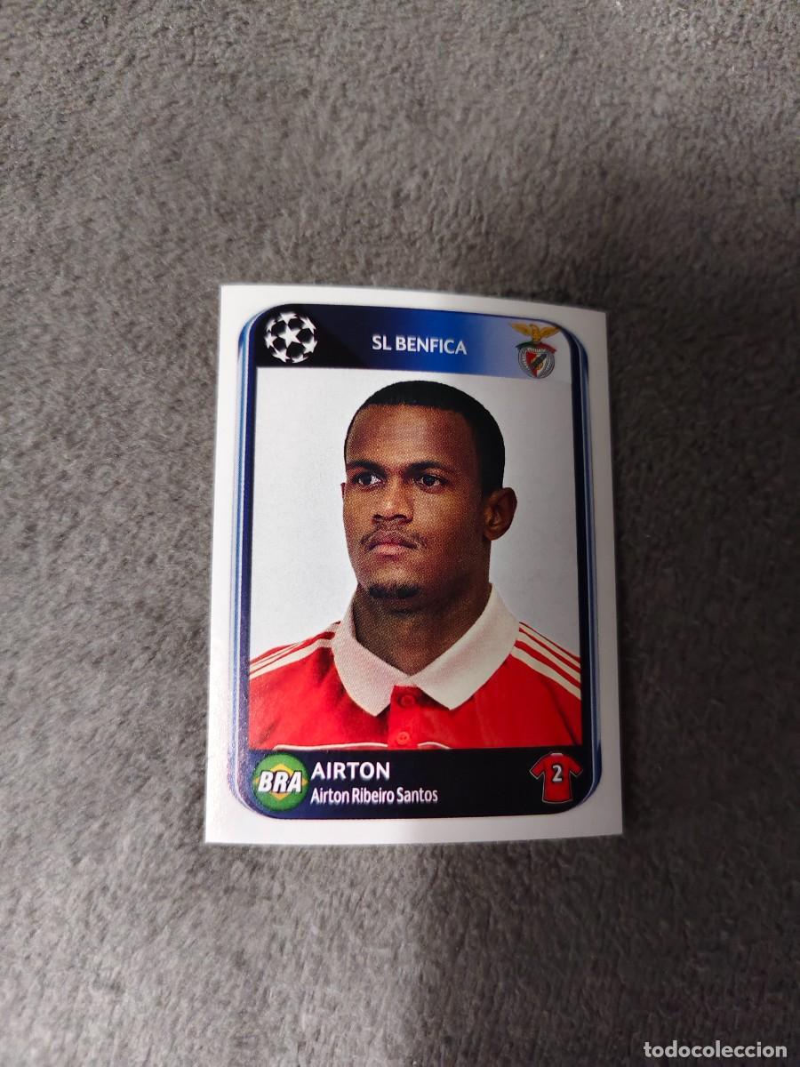 Cromos de Futebol: 102 CHAMPIONS LEAGUE 10 11 PANINI AIRTON SL BENFICA 2010 2011 UCL AAS