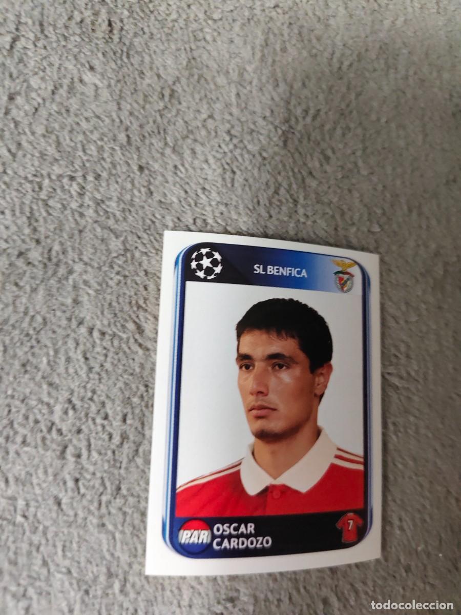 Football Stickers: 105 CHAMPIONS LEAGUE 10 11 PANINI OSCAR CARDOZO SL BENFICA 2010 2011 UCL AAS