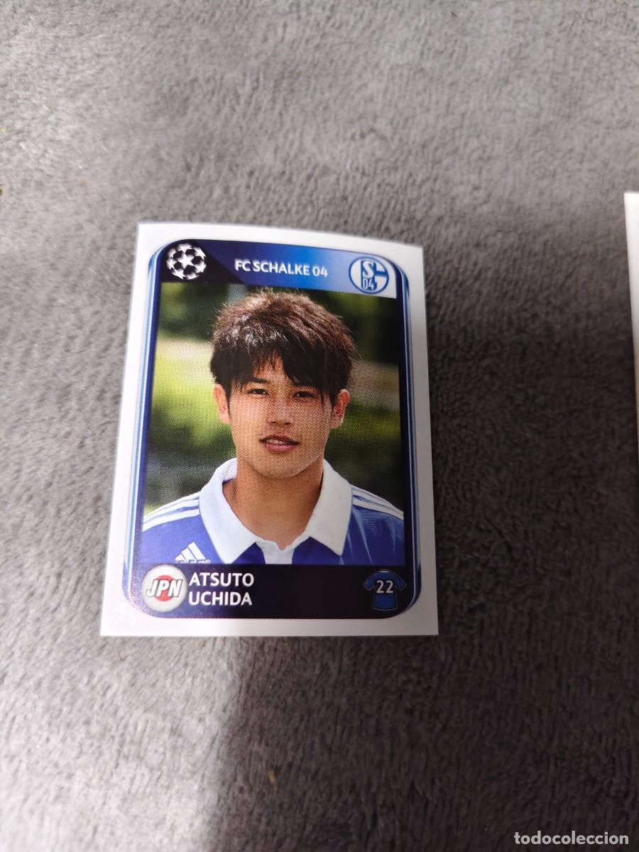 Football Stickers: 110 CHAMPIONS LEAGUE 10 11 PANINI ATSUTO UCHIDA SCHALKE 04 2010 2011 UCL AAS