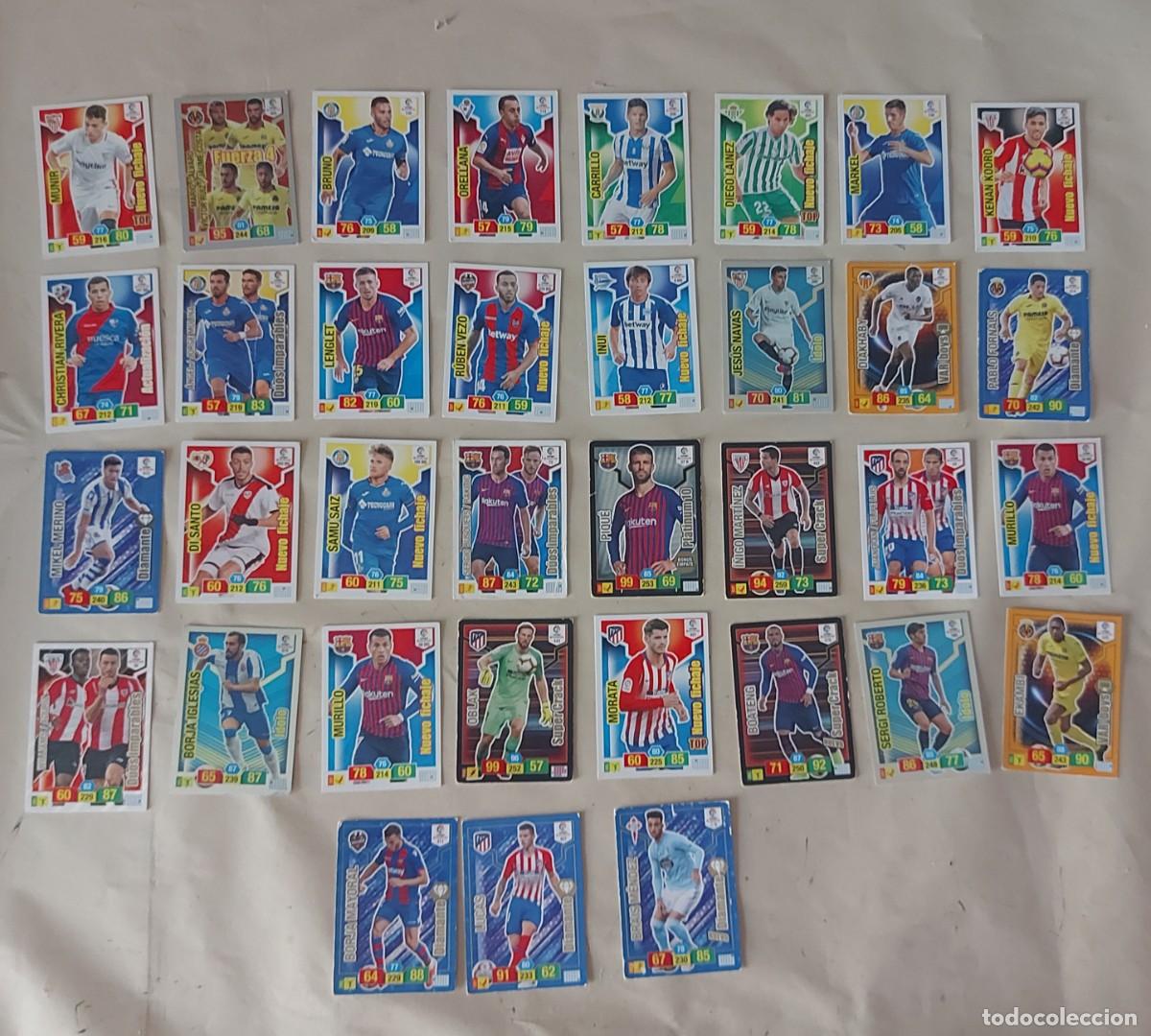 Cartes &agrave; collectionner de Football: Lote 195 cromos futbol adrenalyn
