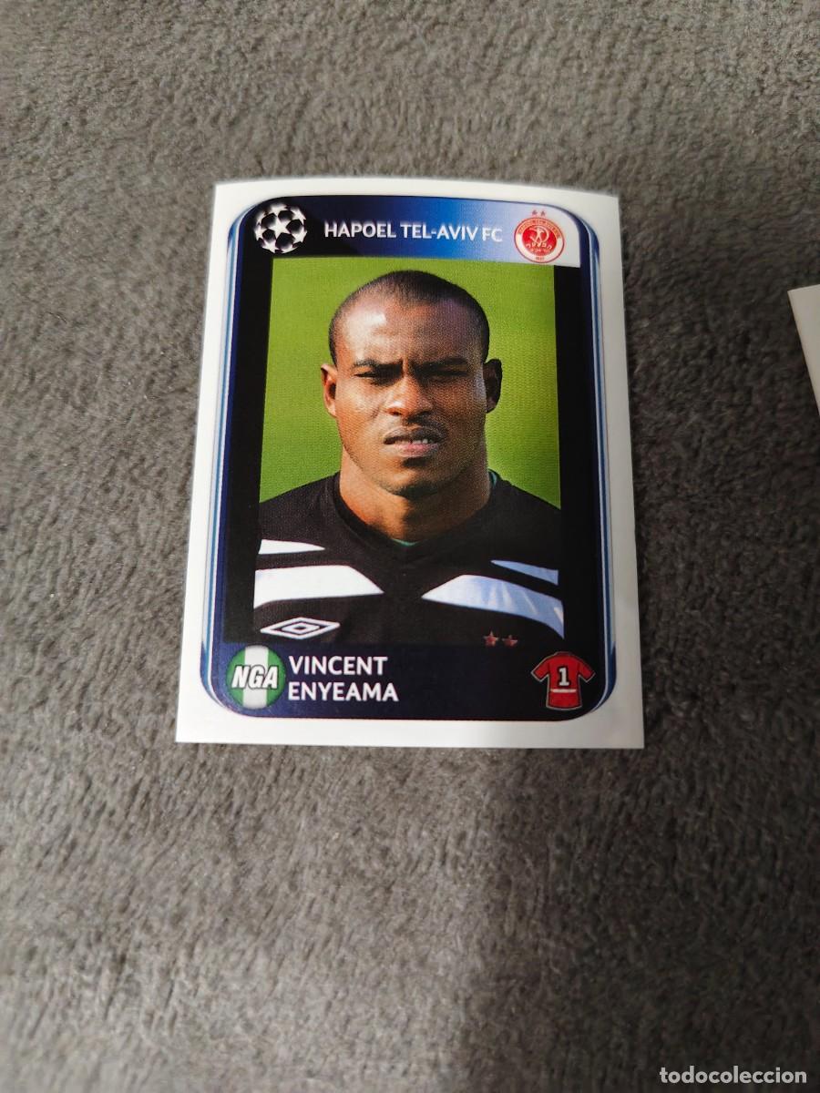 Cromos de f&uacute;tbol: 125 CHAMPIONS LEAGUE 10 11 PANINI VINCENT ENYEAMA HAPOEL TEL-AVIV FC 2010 2011 UCL AAS