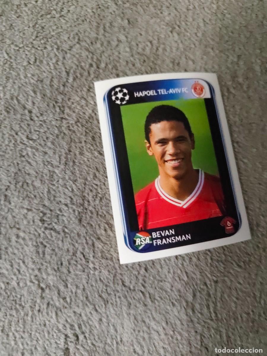 Cromos de f&uacute;tbol: 129 CHAMPIONS LEAGUE 10 11 PANINI BEVAN FRANSMAN HAPOEL TEL-AVIV FC 2010 2011 UCL AAS