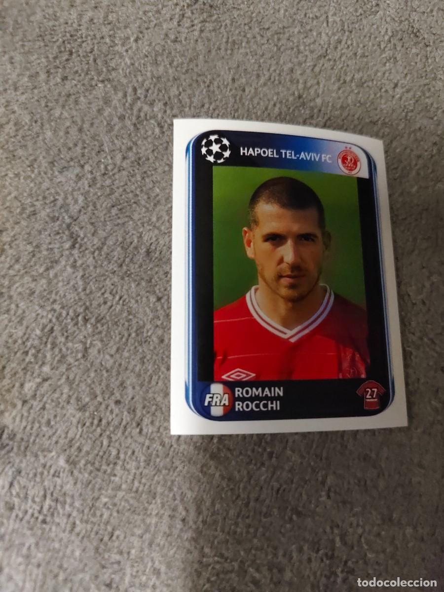 Cromos de f&uacute;tbol: 133 CHAMPIONS LEAGUE 10 11 PANINI ROMAIN ROCCHI HAPOEL TEL-AVIV FC 2010 2011 UCL AAS