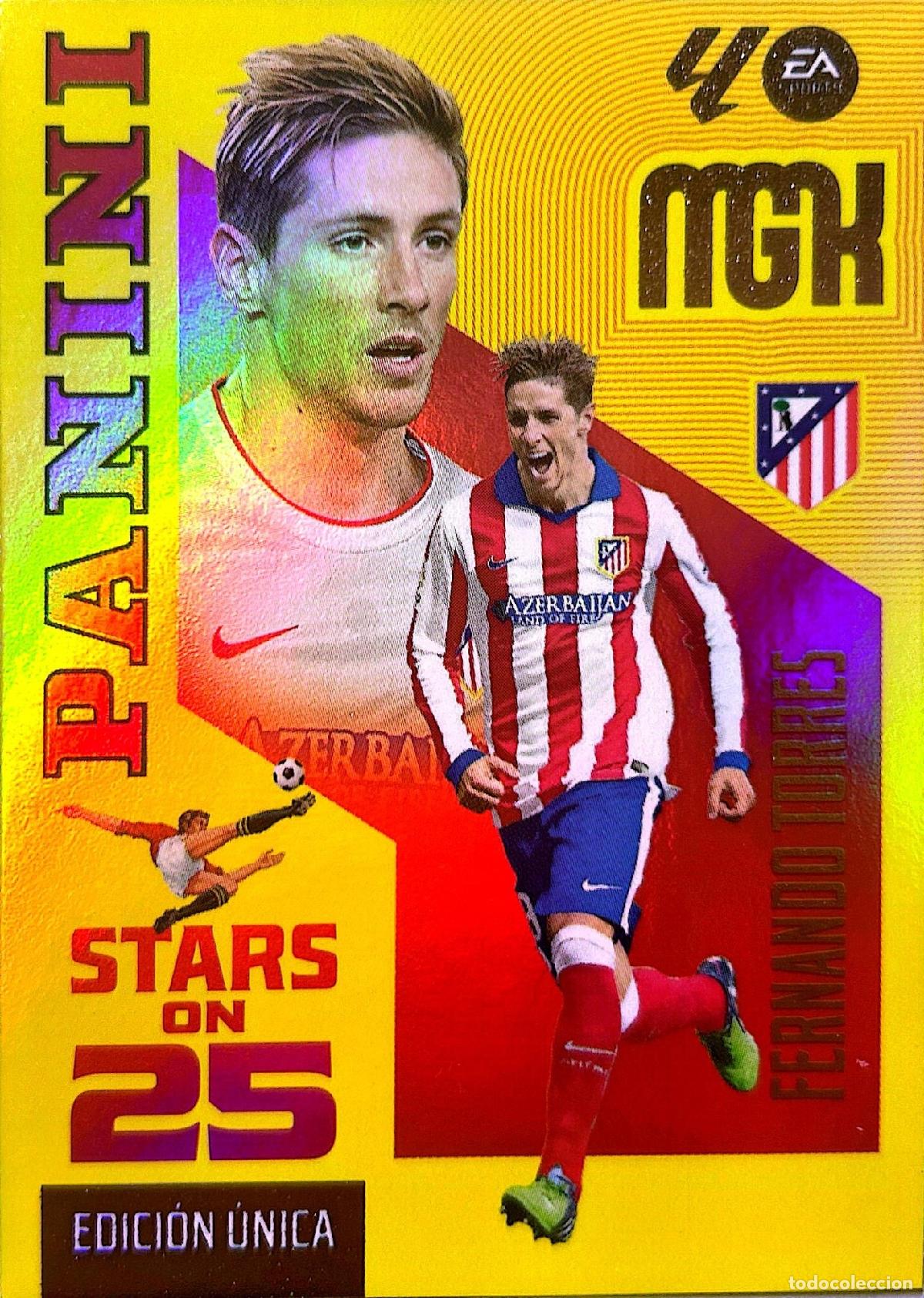 Cromos de f&uacute;tbol: Cromo Fernando Torres Club Atl&eacute;tico de Madrid Panini Megacracks Liga 2026-2027