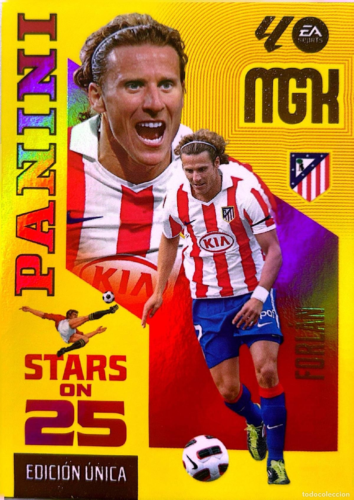 Fu&szlig;ball-Sticker: Cromo Diego Forl&aacute;n Club Atl&eacute;tico de Madrid Panini Megacracks Liga 2026-2027