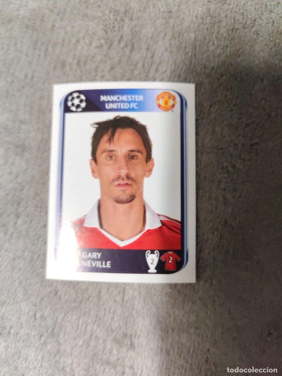 Cromos de f&uacute;tbol: 143 CHAMPIONS LEAGUE 10 11 PANINI GARY NEVILLE MANCHESTER UNITED FC 2010 2011 UCL AAS